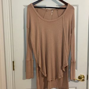 Free People Tan Top | size Small